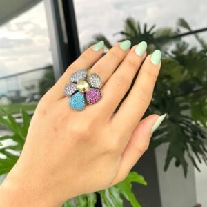 anillo oro plata miami